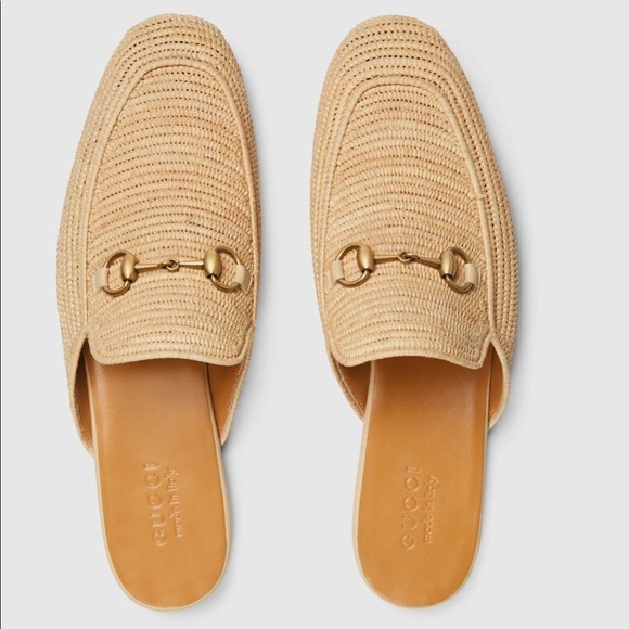 Gucci Princetown Raffia Slippers (Men’s) - Picture 5 of 5